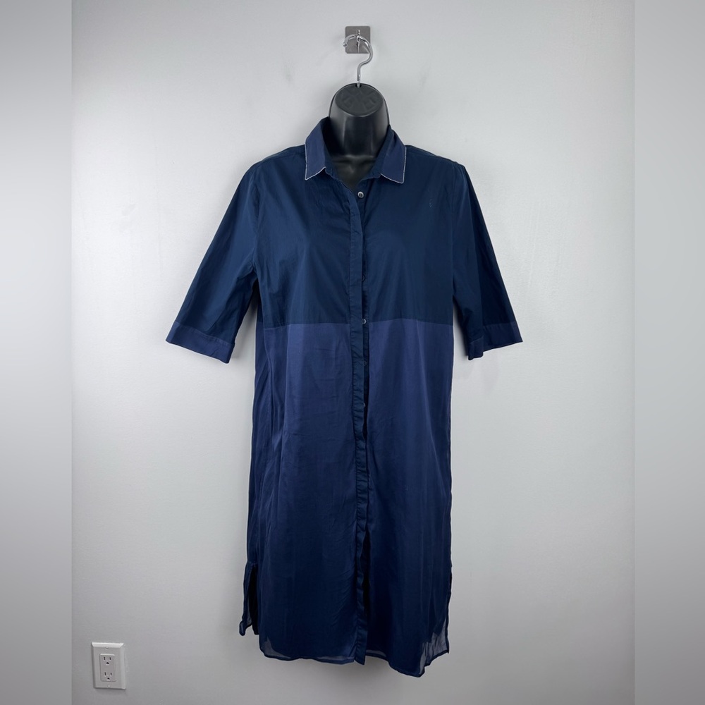 Fabiana Filippi Women Blue Midi Dress Size Medium